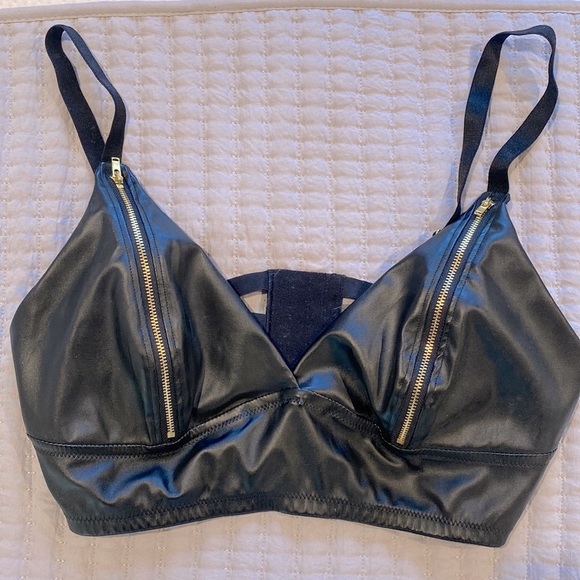 Bralette with zippers - Picture 1 of 5